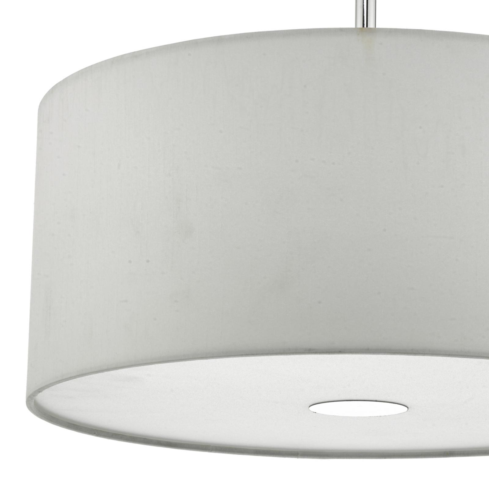 Ronda White Faux Silk Easy Fit Shade 40cm