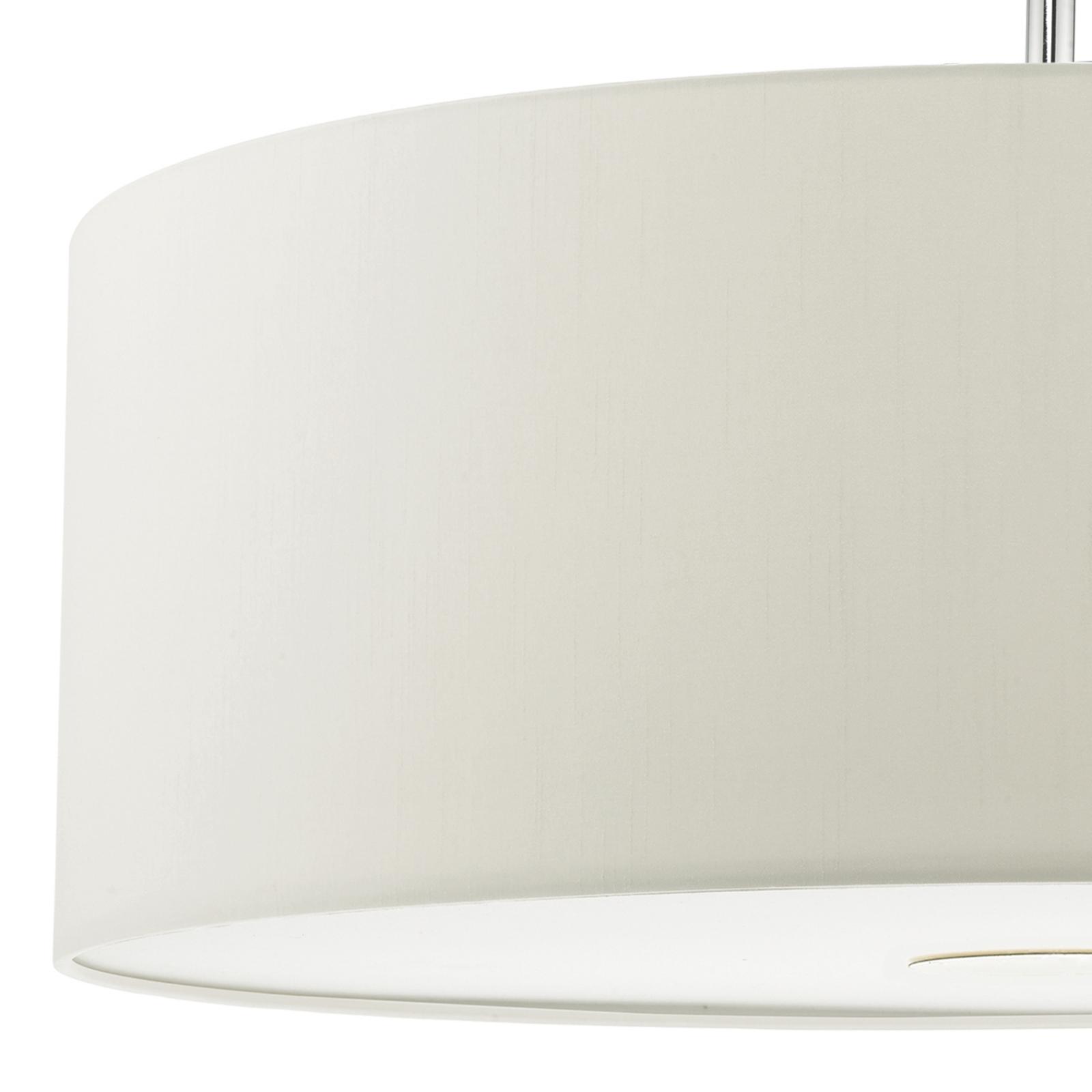 Ronda White Faux Silk Easy Fit Shade 60cm