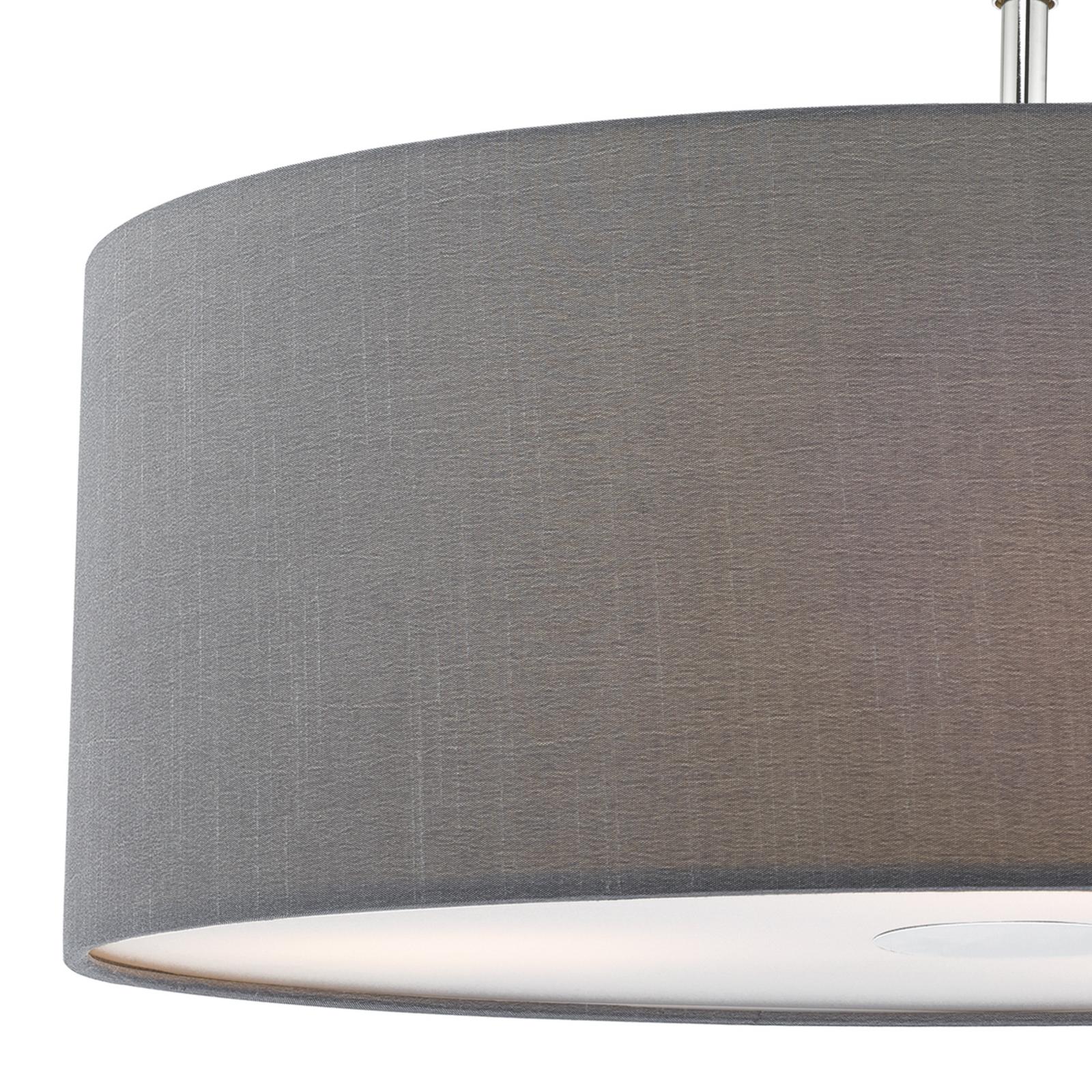 Ronda Grey Faux Silk Easy Fit Shade 60cm