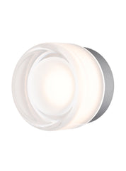 Roue Painted Grey LED Ceiling / Wall Light