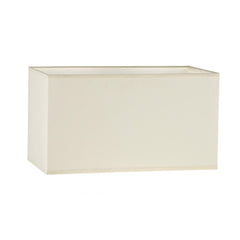 Piza S1021 Cream Cotton Rectangle Shade 34CM