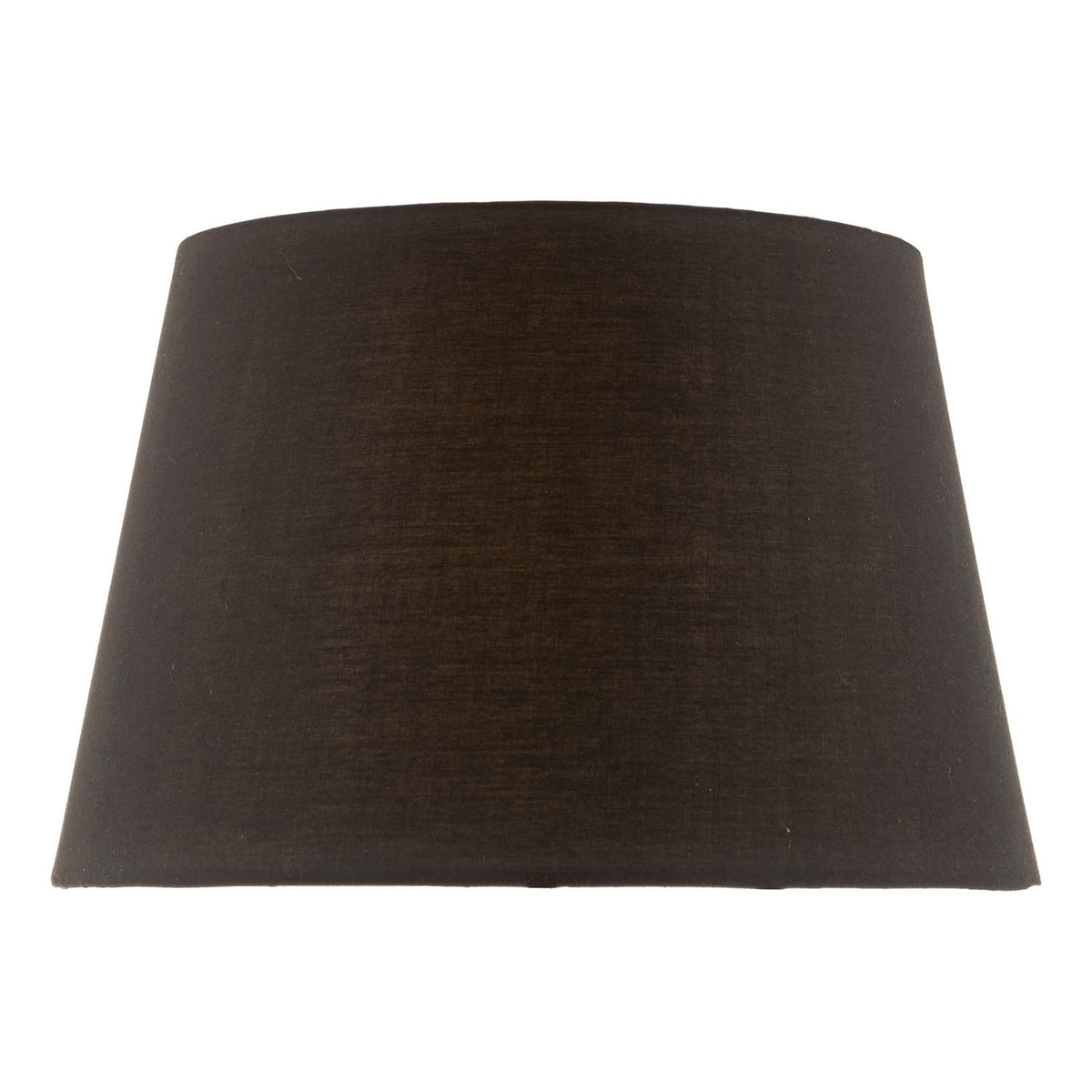 Safia Black Cotton Tapered Drum Shade 36cm