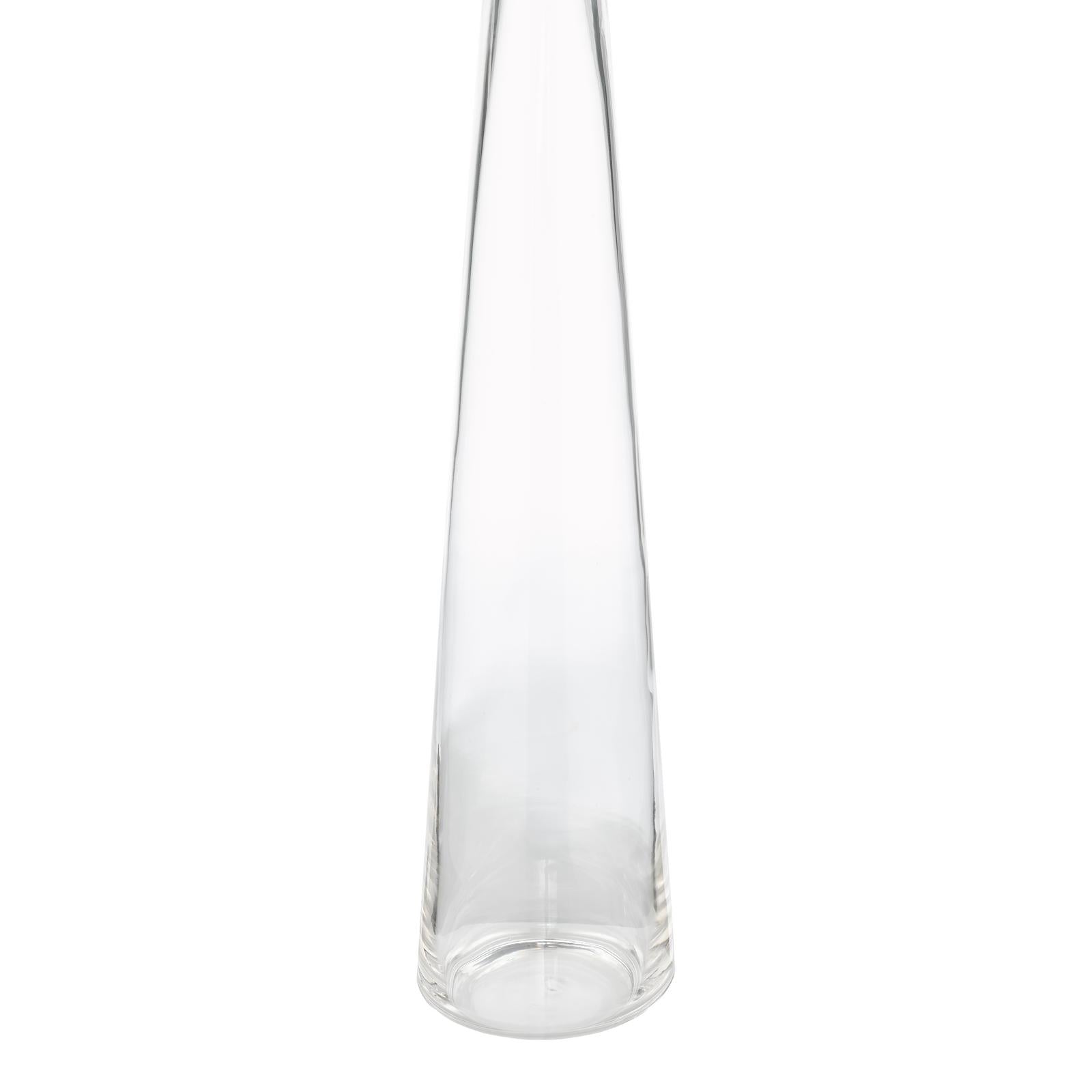 Samara Table Lamp Clear Glass Base Only