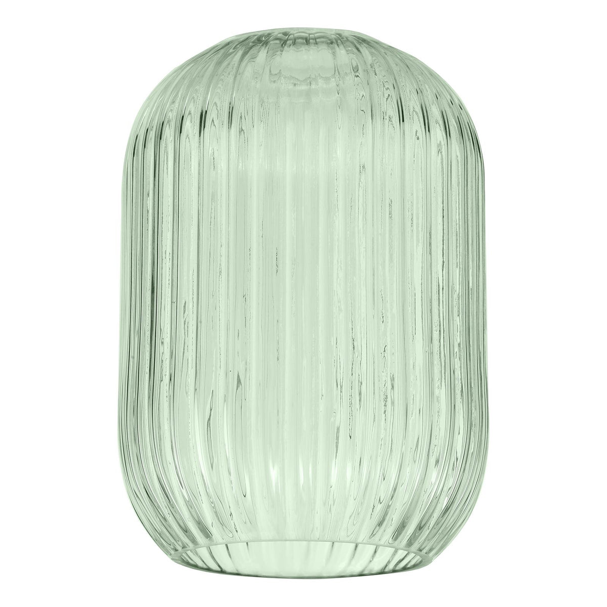 Sawyer Easy Fit Pendant Green Ribbed Glass