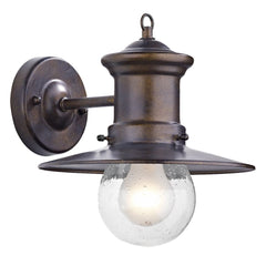 Sedgewick Outdoor Wall Light Bronze Glass IP44 dar lighting