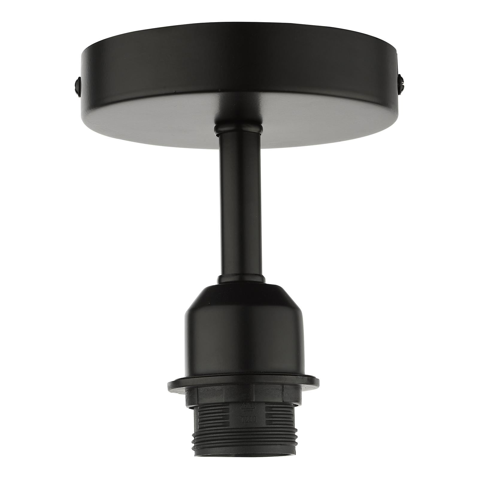 SF0122 Semi Flush Suspension Matt Black Bracket Only