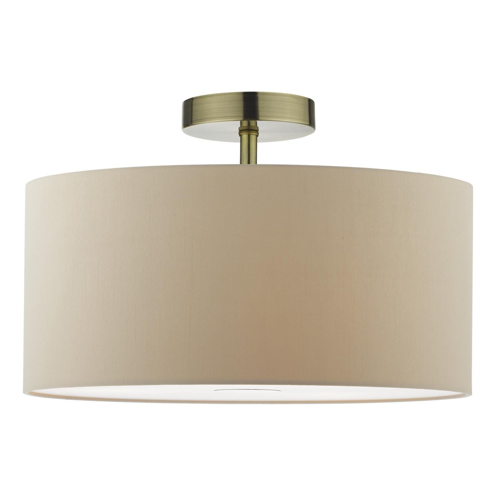 SF0175 Semi Flush Suspension Antique Brass Bracket Only