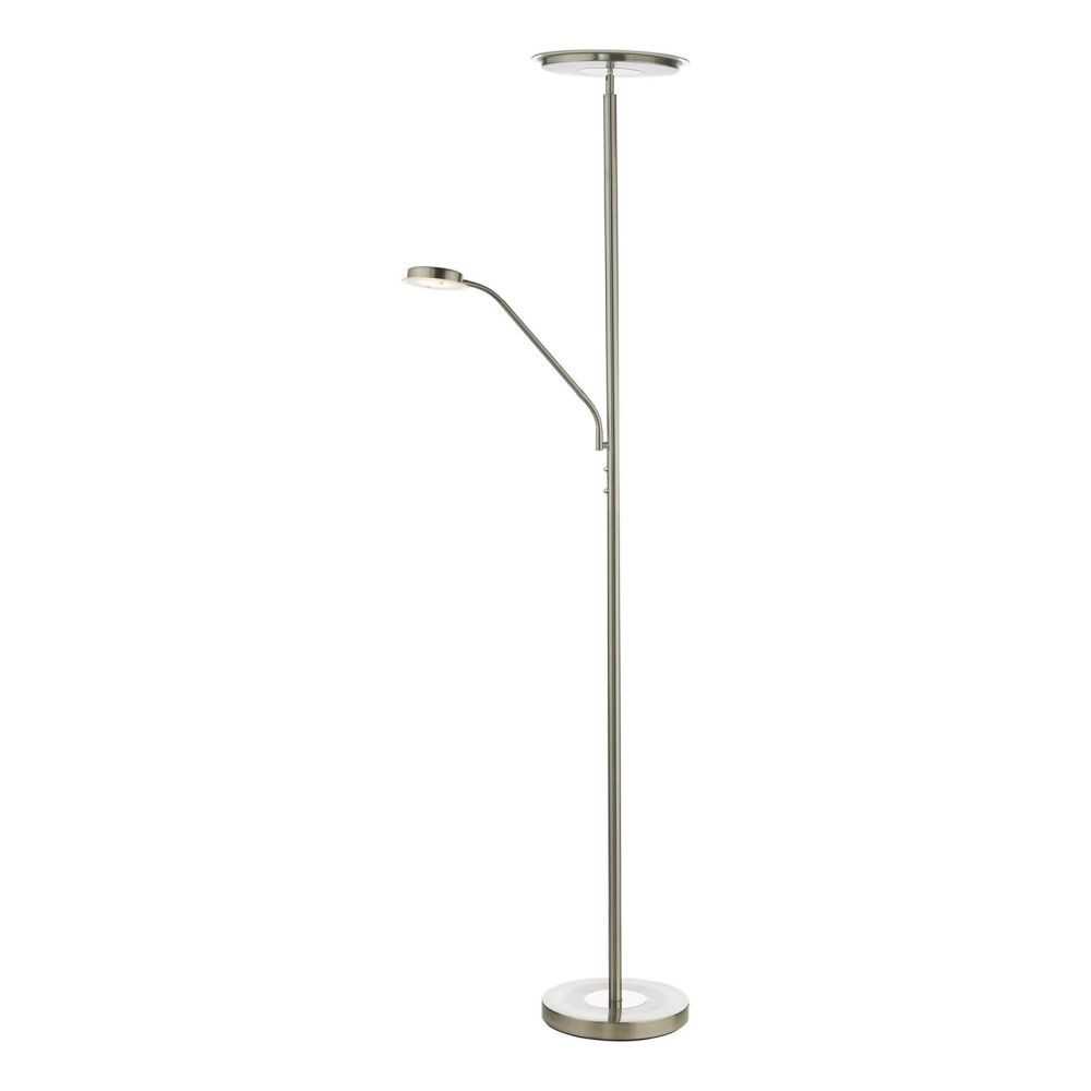 Shelby Mother & Child Lamp Satin Nickel LED