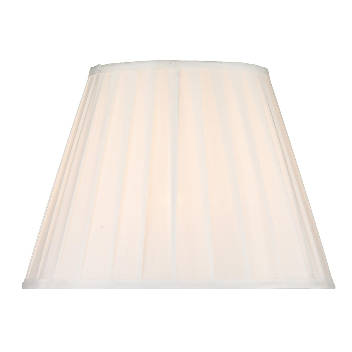 Siam White Cotton Mix Tapered Drum Shade 35cm