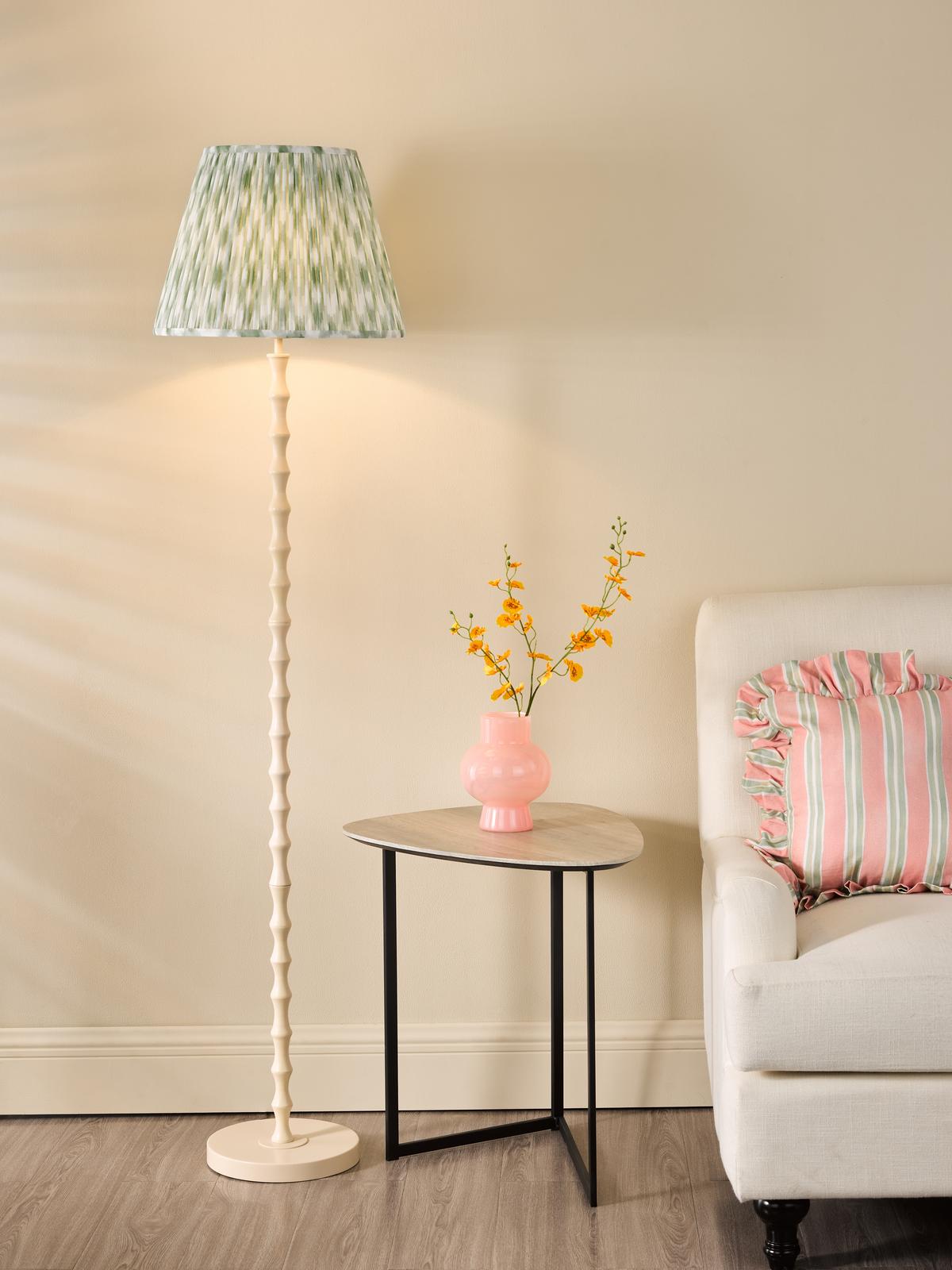 Siyanda Floor Lamp Cream With Shade