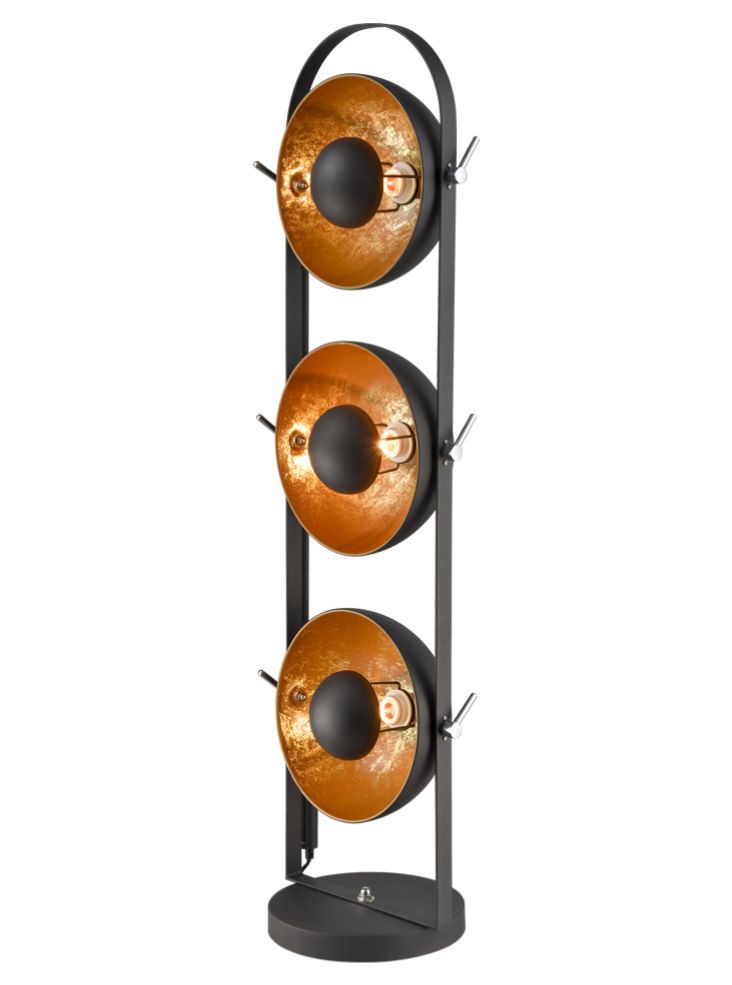 Franklite Earl Standard Lamp With Three Reflectors