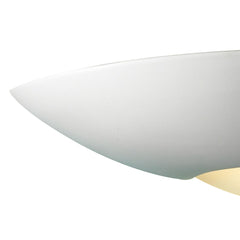 Slice Wall Washer White Ceramic