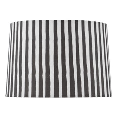 Sosa Black Cotton Tapered Square Shade 22cm