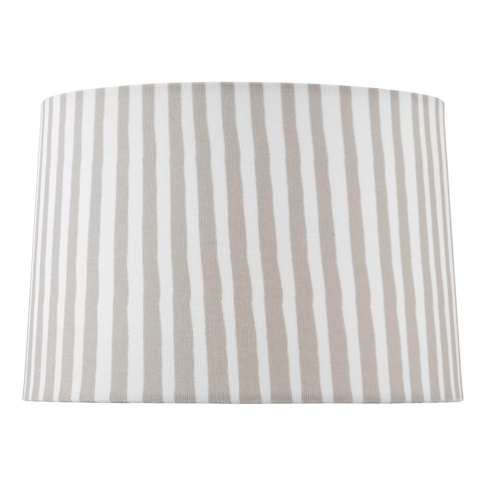 Sosa Taupe Cotton Tapered Drum Shade 22cm