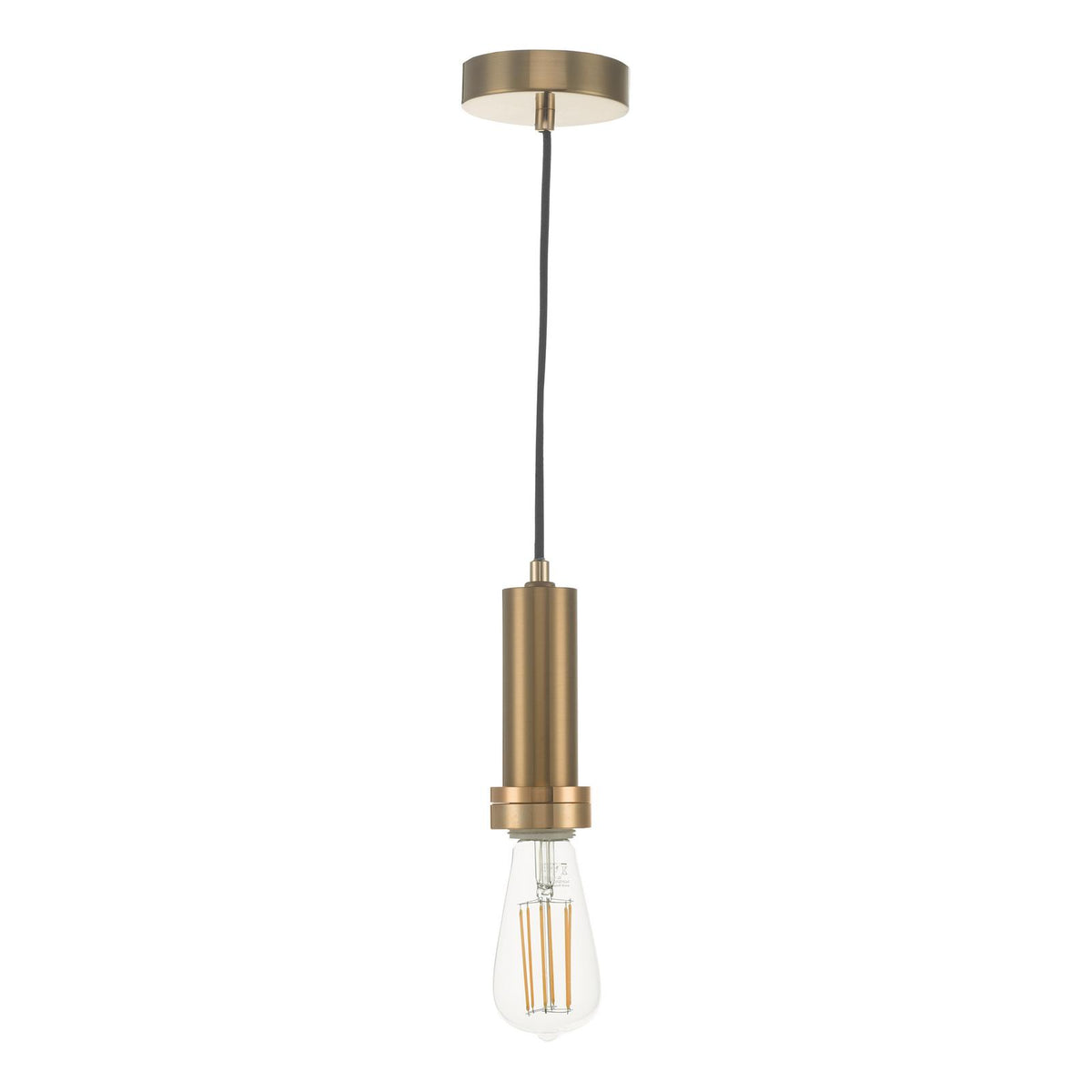 1 Light Suspension Bronze