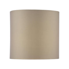 Suelita Taupe Cotton Cylinder Shade 18.5cm