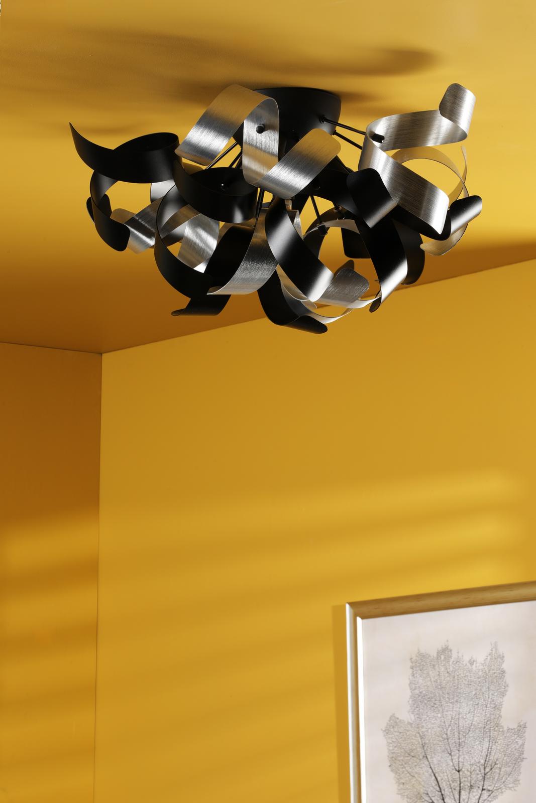 Swash 4 Light Flush Black - Fitting Only