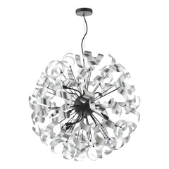 Swash 12 Light Pendant Matt Black Fitting Only