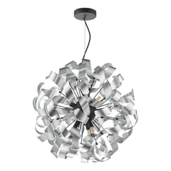 Swash 9 Light Pendant Matt Black Fitting Only