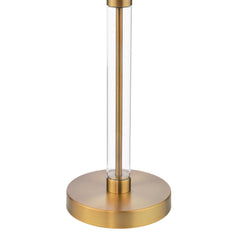 Sylvester Table Lamp Antique Brass With Shade