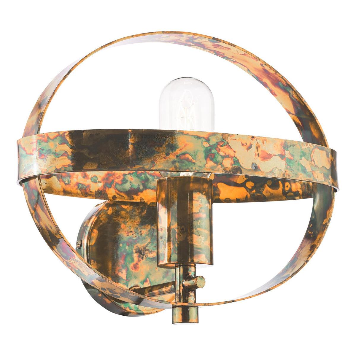 Symbol Wall Light Mottled Copper