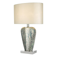 Syracuse Table Lamp Mercury Glass With Shade