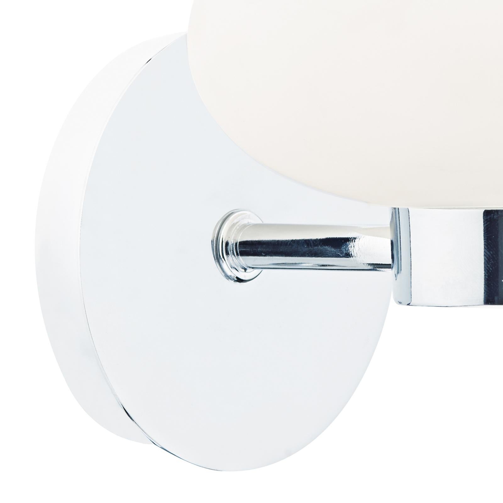 System Single Wall Bracket Polished Chrome