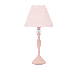 Laura Ashley Ellis Table Lamp Pink with Shade