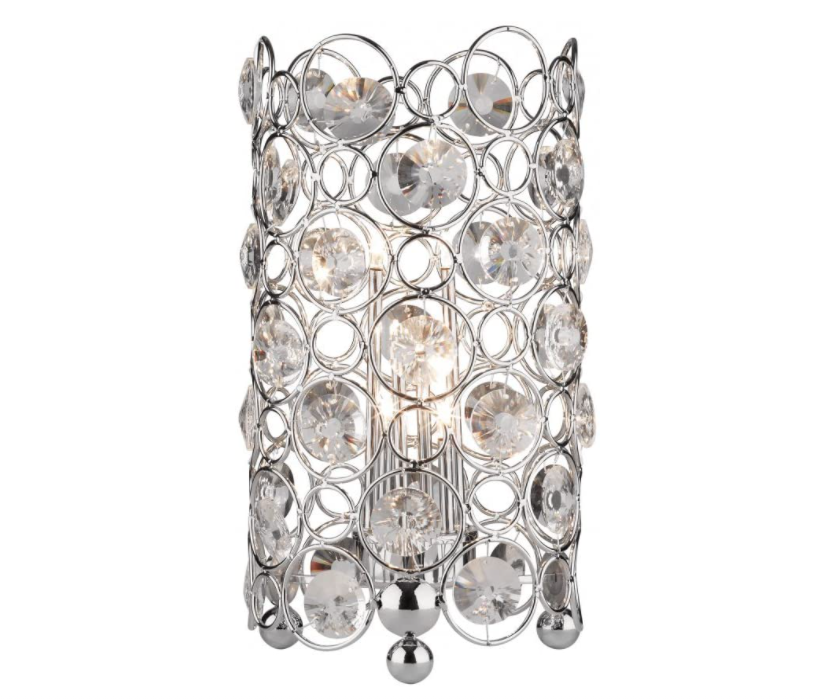Geneva Crystal Table Lamp Dar Lighting GEN4050