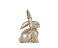 Gold metal Rabbit ornament