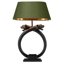 David Hunt Lighting Panther Table Lamp Black PAN4222