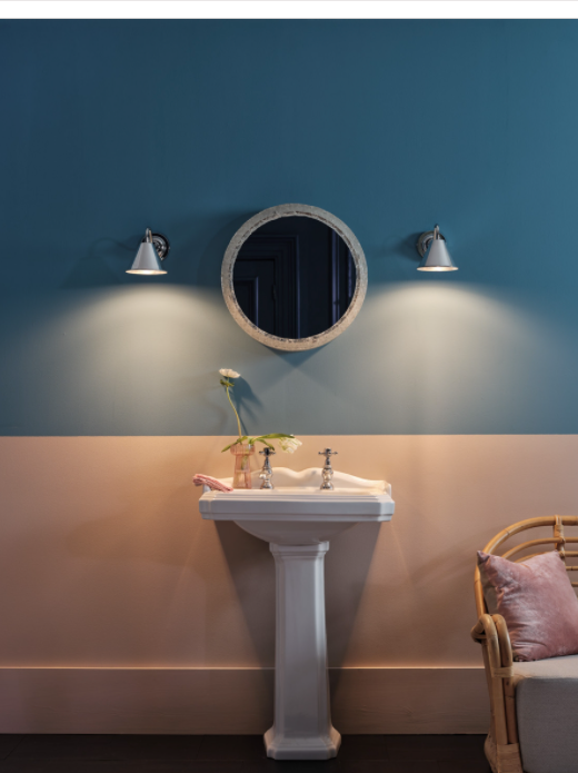 David Hunt Lighting Avon Polished Chrome Bathroom Wall Light IP44