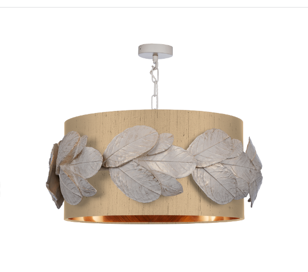 David Hunt Lighting  Laurel 4 Light Pendant Comes With Bespoke Shade