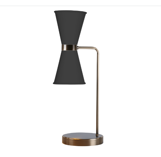 David Hunt Lighting Hyde Table Lamp Double Various Finishes