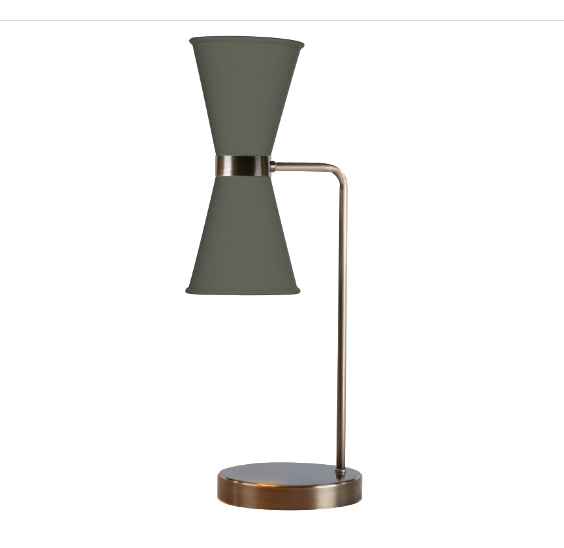 David Hunt Lighting Hyde Table Lamp Double Various Finishes