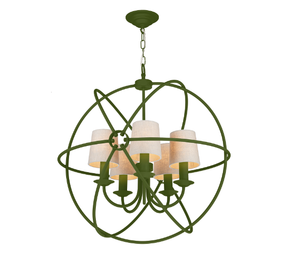 David Hunt Lighting Orb 5 Light Pendant Various  ORB05