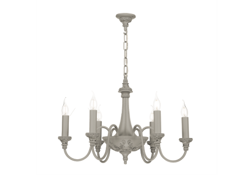 David Hunt Lighting Bailey 6 Light Chandelier Painted Collection