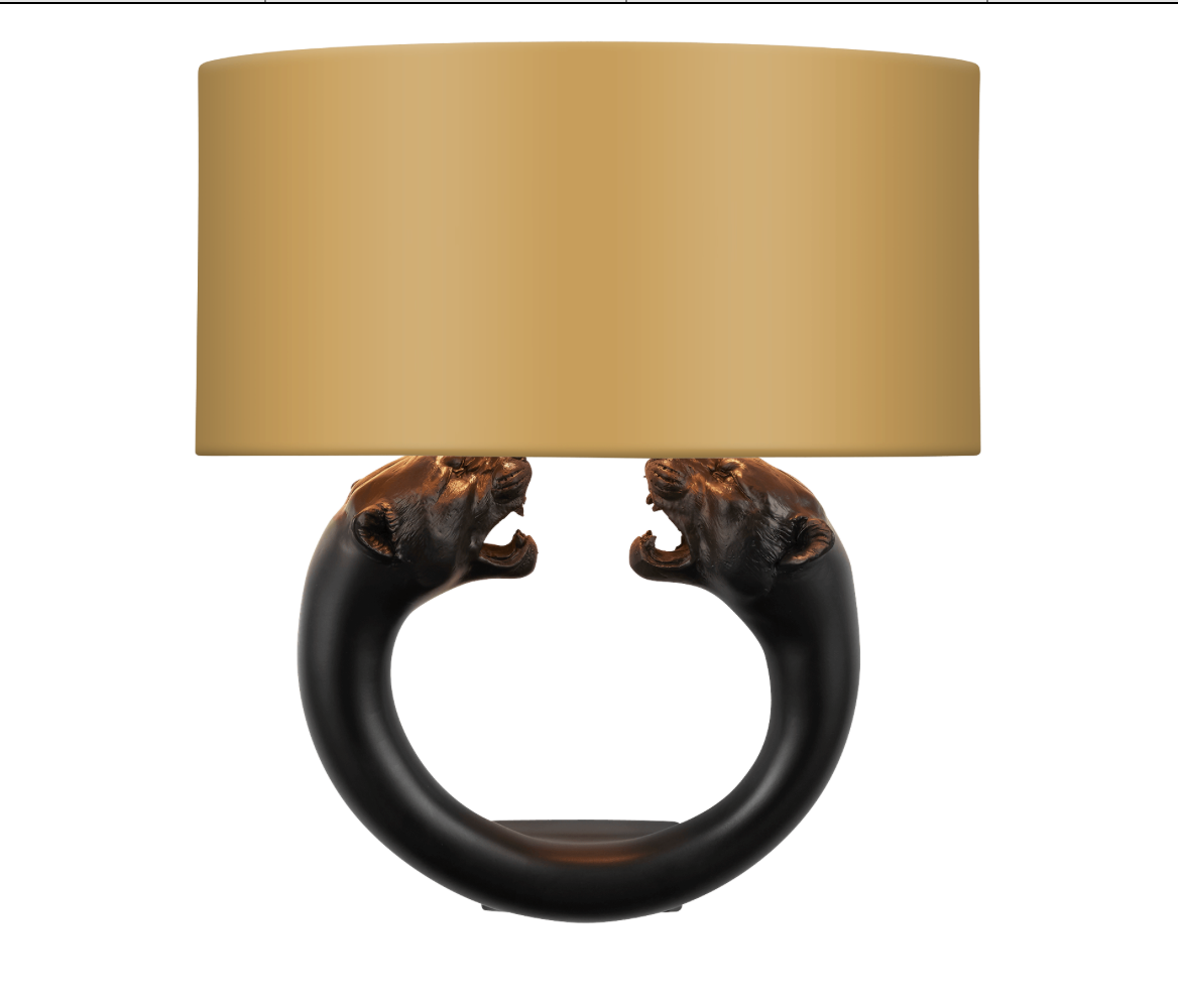 David Hunt Lighting Panther Wall Light PAN0799