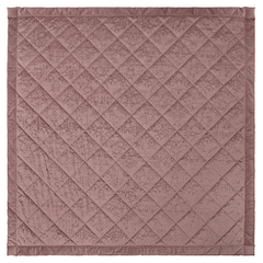 Strawberry Thief Embossed Bedspread Tea Rose