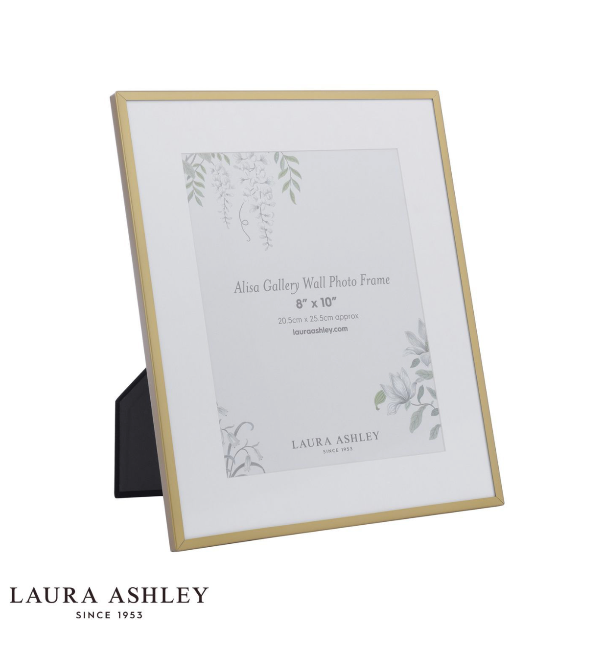 Laura Ashley Alisa Photo Frame Matt Gold (Set of 6)