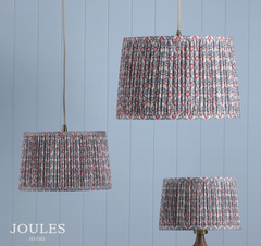 Joules Folly Multi Coloured Floral Tapered Drum Shade 30cm