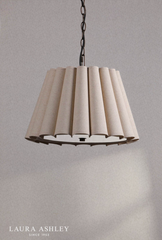 Laura Ashley Holwell 2 Light Pendant Antique Bronze With Shade
