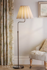 Laura Ashley Holwell Floor Lamp Antique Bronze With Shade