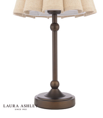 Laura Ashley Holwell Table Lamp Antique Bronze With Shade