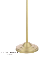 Laura Ashley Cordwell Floor Lamp Matt Antique Brass With Shade