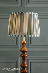 Laura Ashley Denwick Green Cotton Tapered Drum Shade 30cm/12 inch