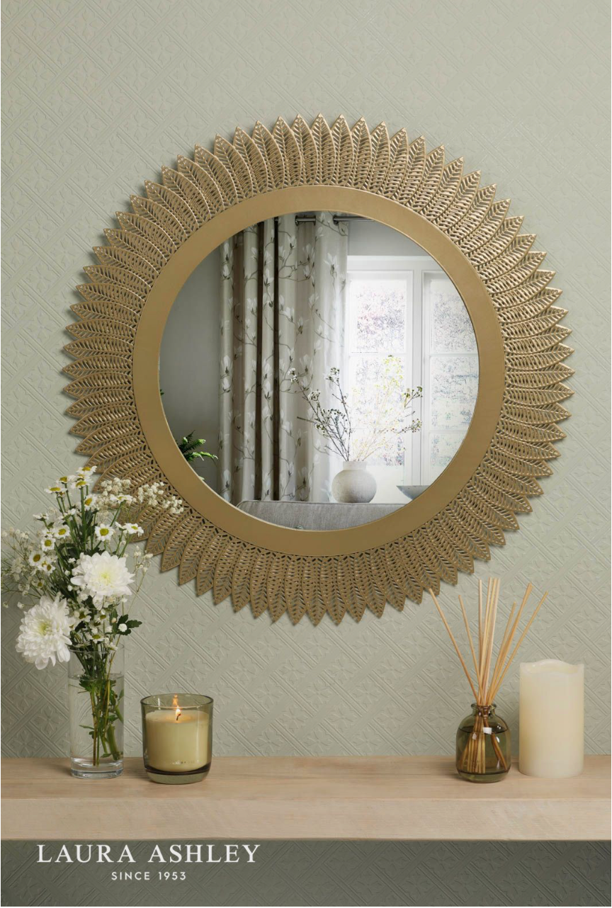Laura Ashley Rushden Mirror 60cm