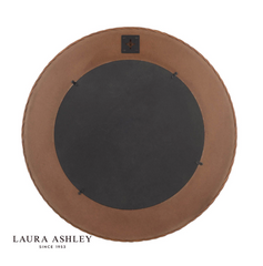 Laura Ashley Cait Mirror Dark Rattan 60cm