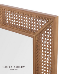 Laura Ashley Bayden Mirror Rattan 91 X 61cm