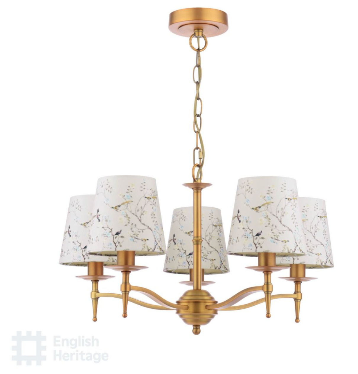 Marble Hill Taupe Cotton Tapered Drum Shade 14cm